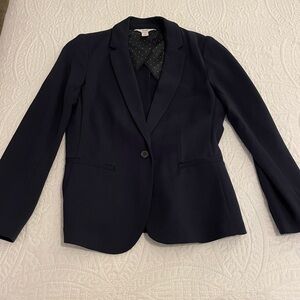 Navy Blue Old Navy Stretch Blazer